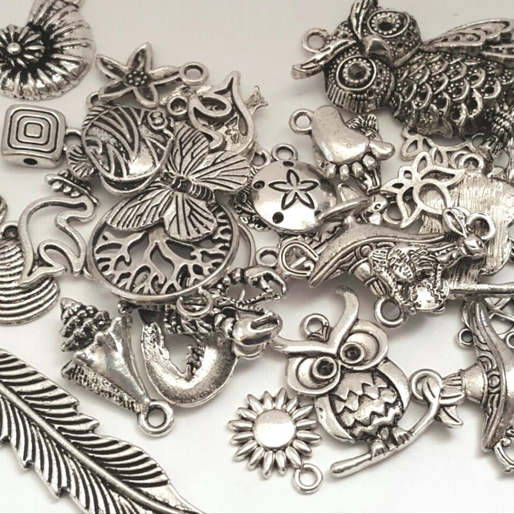 3 OZ Metal Charms for Jewelry and Crafts